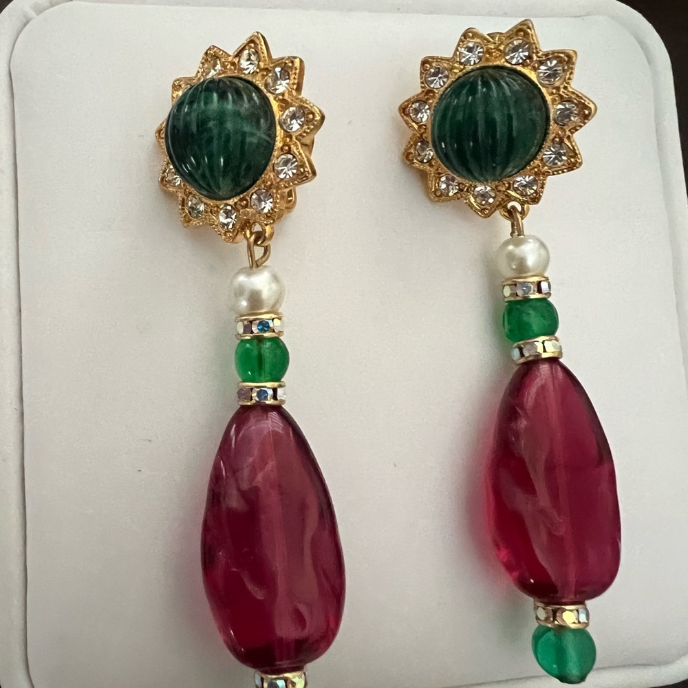 COPY - Kenneth Lane Clip On Earrings